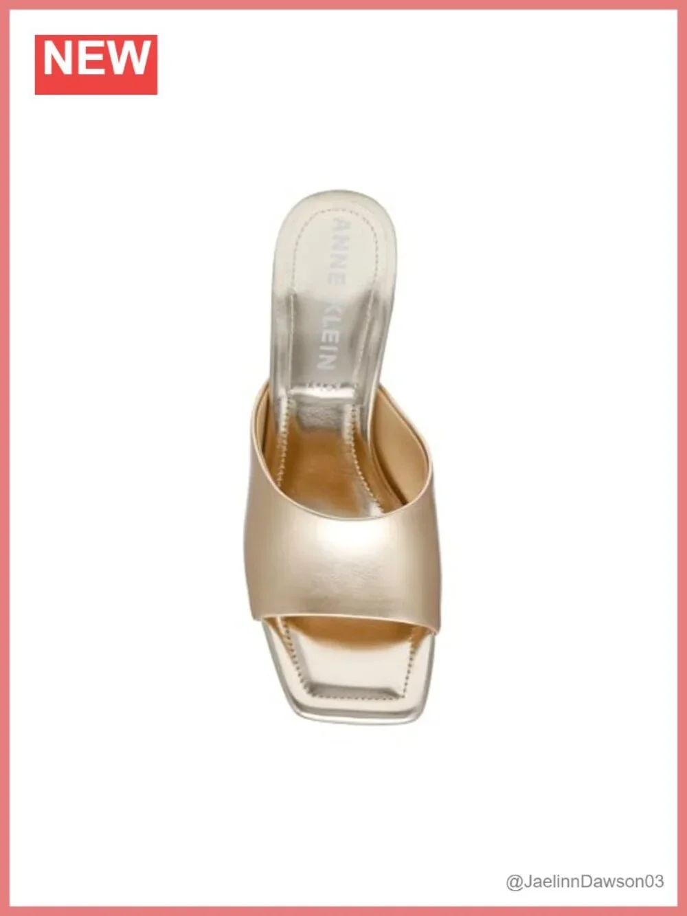 Anne Klein Jerilyn Women's Kitten Heel Pump Slingback Faux Leather Comfortable